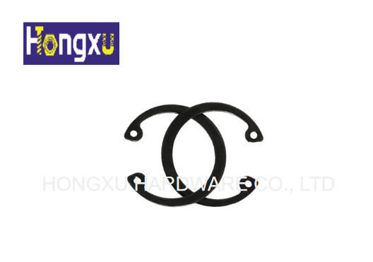 Chiny GB894.1-86 65 Zacisk zewnętrzny wału manganowego typu C Pierścień zabezpieczający do wału Φ 3 - Φ 240 Czarny dostawca